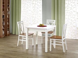 Стол обеденный Halmar GRACJAN, раскладной (белый)