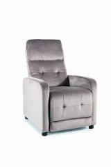 Кресло SIGNAL OTUS Velvet Bluvel 40 раскладное (бежевый)