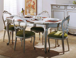 Стол в столовую Serafino marelli Foglie & colori La 16