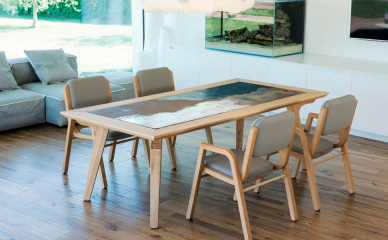 Стол в столовую Domiziani Domiziani design Marilyn wood