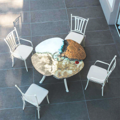 Стол в столовую Domiziani Domiziani design Flower 80