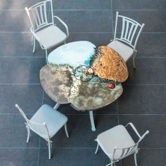 Стол в столовую Domiziani Domiziani design Flower 80