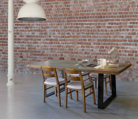 Стол в столовую Rossin & braggion Metropolis 232/200