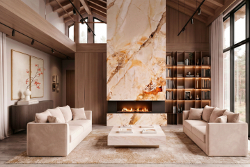 58DB-14230 Комод Травертин (Travertine) 200*42*82,5см