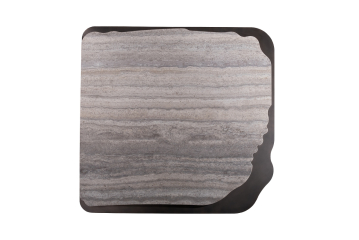 58DB-24056 Стол журнальный Травертин (Travertine) 120*120*29см