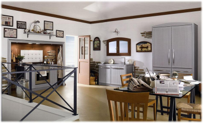 Кухня Vettoretti Cucine per cucinare Loft