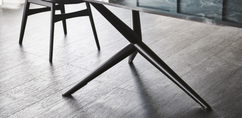 Стол в столовую Cattelan italia Atlantis Crystalart