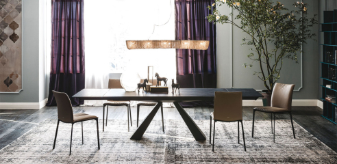 Стол в столовую Cattelan italia Eliot Keramik Drive