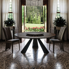 Стол в столовую Cattelan italia  Eliot Keramik Round