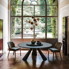 Стол в столовую Cattelan italia  Eliot Keramik Round