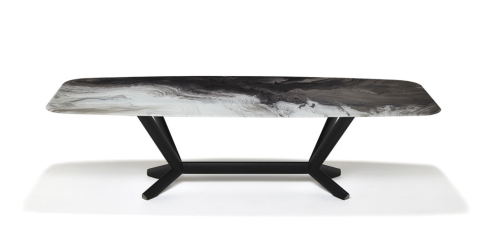 Стол в столовую Cattelan italia Planer Crystalart