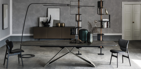 Стол в столовую Cattelan italia Premier Keramik