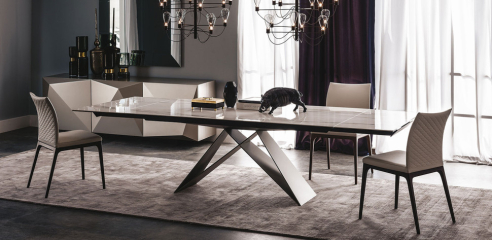 Стол в столовую Cattelan italia Premier Keramik Drive