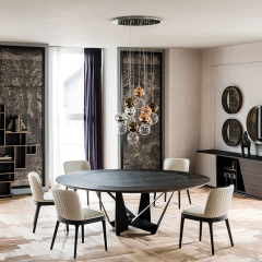 Стол в столовую Cattelan italia Skorpio Ker-Wood Round