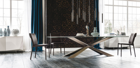 Стол в столовую Cattelan italia Spyder Keramik