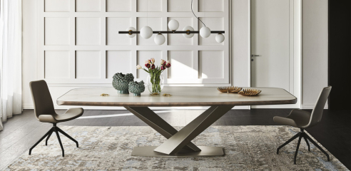 Стол в столовую Cattelan italia Stratos Keramik Premium