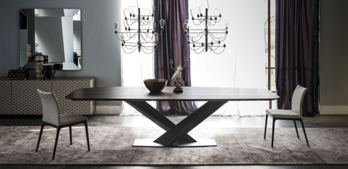 Стол в столовую Cattelan italia Stratos Wood