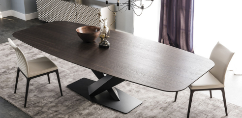 Стол в столовую Cattelan italia Stratos Wood