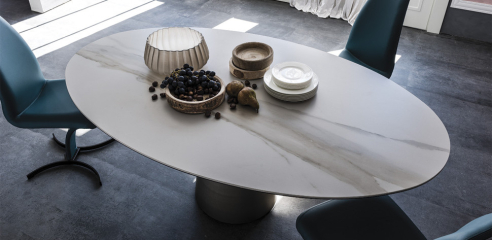 Стол в столовую Cattelan italia Yoda Keramik