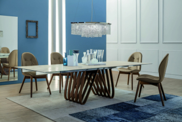 Стол в столовую Tonin CASA Design Angelo Tomaiuolo Arpa 1