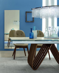 Стол в столовую Tonin CASA Design Angelo Tomaiuolo Arpa 1