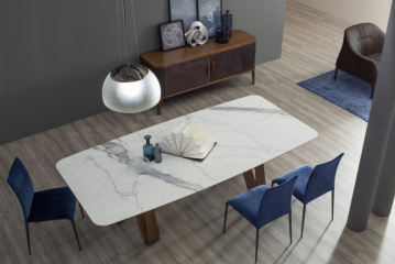 Стол в столовую Tonin CASA Design Angelo Tomaiuolo Butterfly
