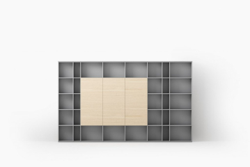 Книжный шкаф Novamobili Wall 12