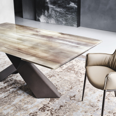 Стол в столовую Cattelan Italia Tyron Crystalart Drive