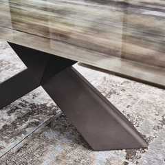 Стол в столовую Cattelan Italia Tyron Crystalart Drive