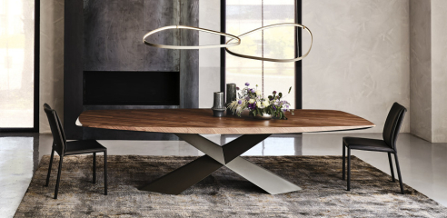 Стол в столовую Cattelan Italia Tyron Wood