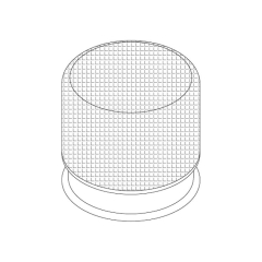 Пуфик Mod Interiors Altea 42h x ø42,8 nc105049