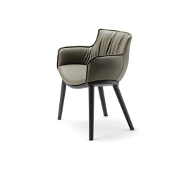 Стул в столовую Cattelan italia Rhonda Wood