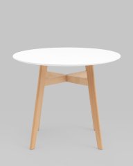 Стол обеденный Target Circle 90*90 белый