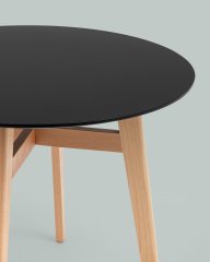 Стол обеденный Target Circle 90*90 черный