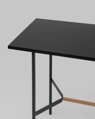 Стол барный Knobb 120*60 черный
