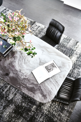 Стол в столовую Cattelan italia Eliot Crystalart