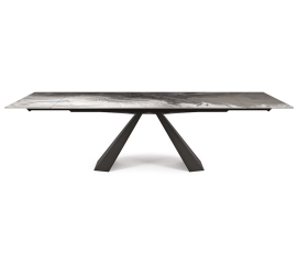Стол в столовую Cattelan italia Eliot Crystalart Drive