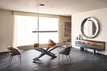 Стол в столовую Cattelan italia Lancer Moonglas