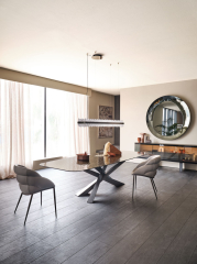 Стол в столовую Cattelan italia Lancer Moonglas