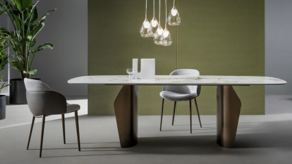 Стол в столовую Bonaldo Flame