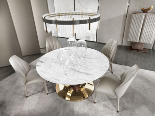 Стол в столовую Dv home collection Hermes round