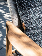 Кресло Minotti Yoko Cord Outdoor