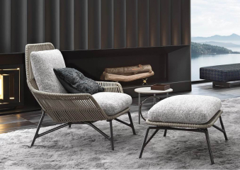 Кресло Minotti Prince Cord Indoor