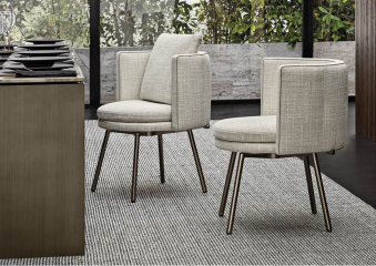 Стул в столовую Minotti Torii Dining