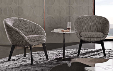 Стул в столовую Minotti Russell Lounge