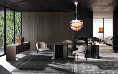 Стул в столовую Minotti Fil Noir