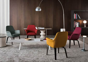 Стул в столовую Minotti York Lounge