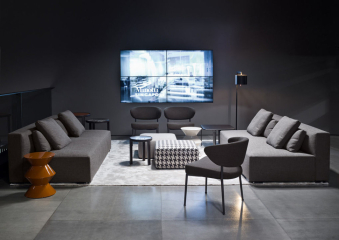 Стул в столовую Minotti Mills Low