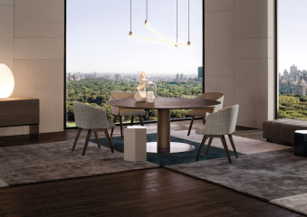 Стол в столовую Minotti Bellagio Dining Wood