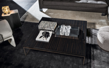 Журнальный стол Minotti Calder Bronze